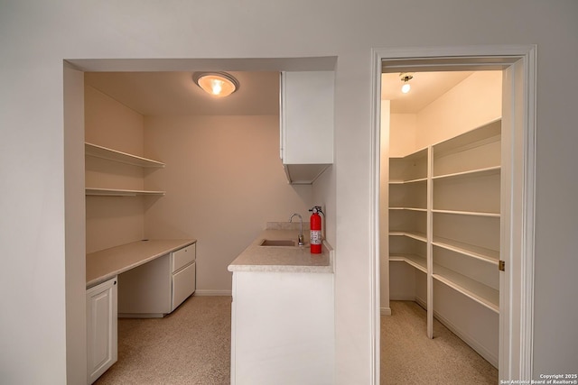 pantry featuring sink