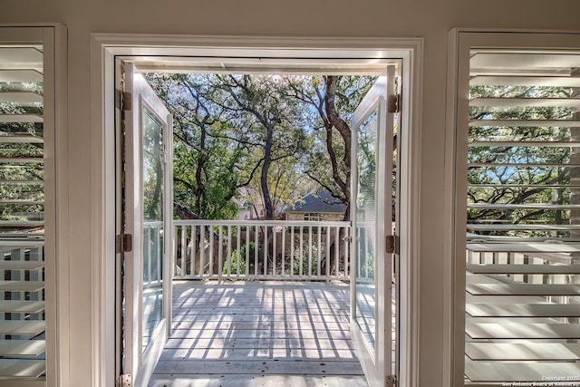 view of entryway