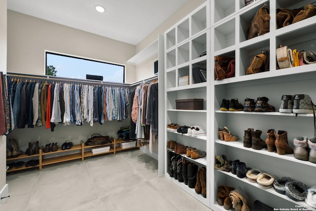 view of spacious closet