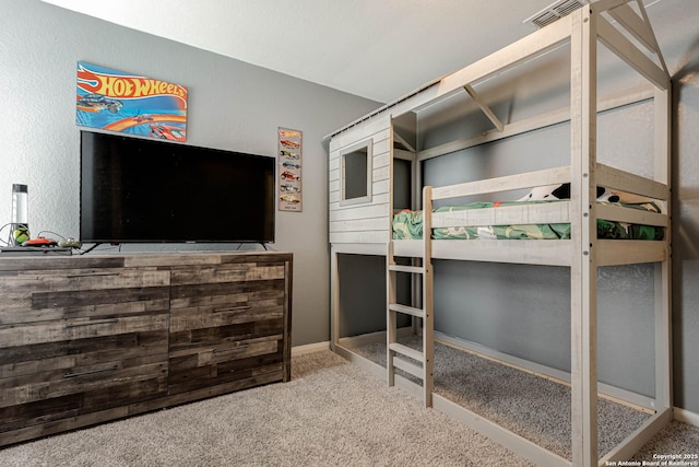 bedroom featuring carpet floors