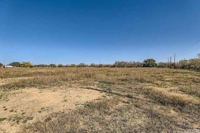 view of nature with a rural view