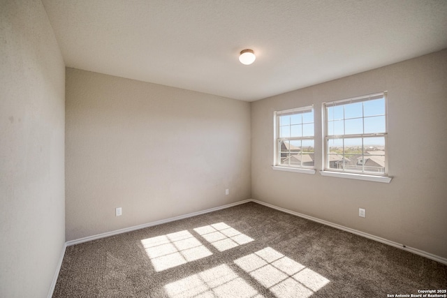 empty room featuring carpet floors