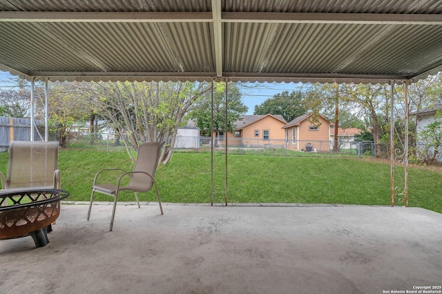 view of patio