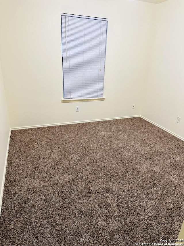 unfurnished room with carpet