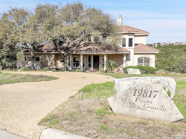 view of front of house