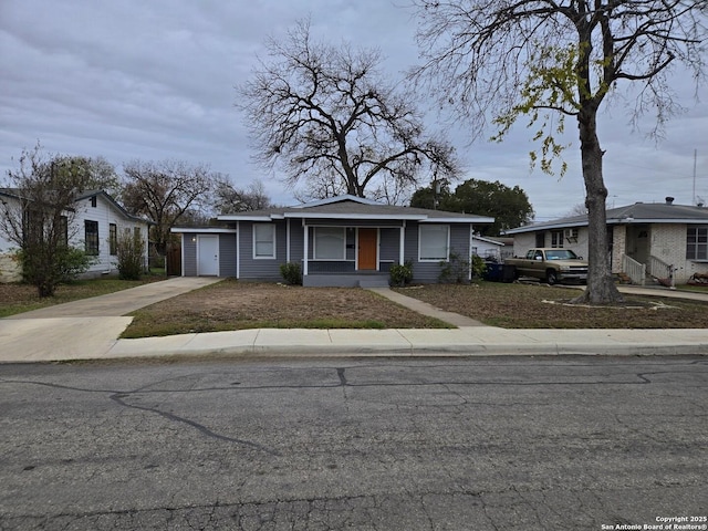 view of front of house with covered porch