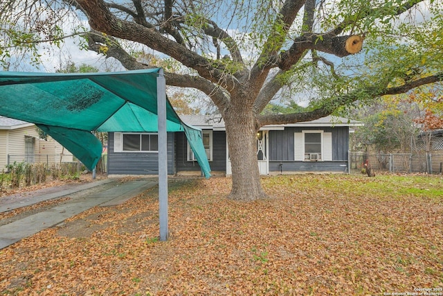 view of ranch-style house