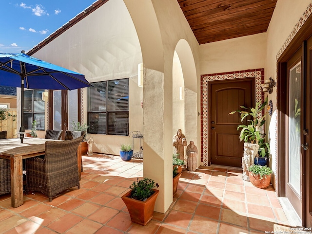 view of patio / terrace