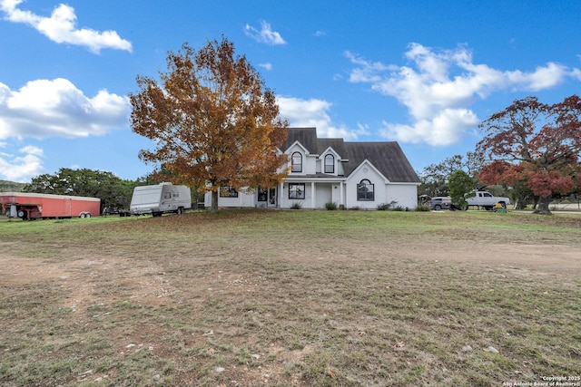 view of cape cod home