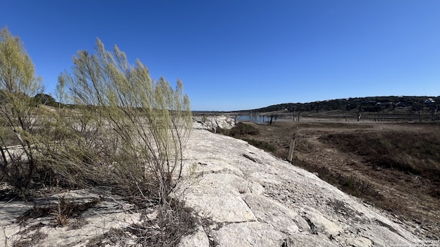 exterior space with a rural view