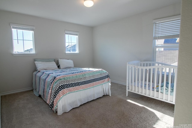 bedroom featuring carpet flooring