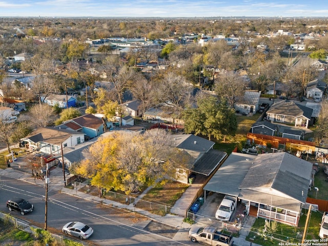 aerial view