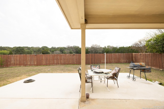 view of patio