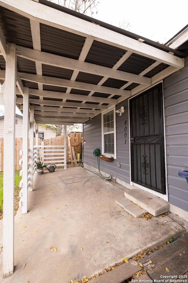 view of patio / terrace