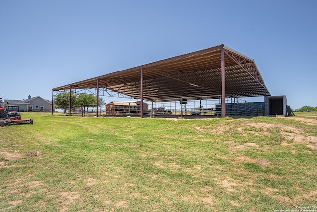 view of car parking