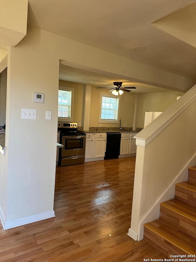 interior space featuring hardwood / wood-style floors