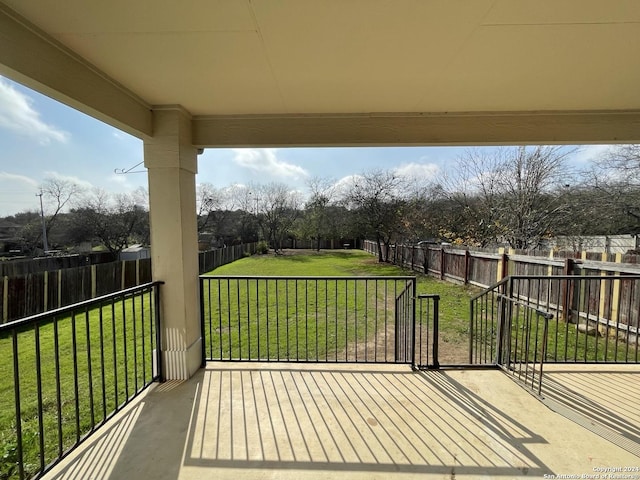 view of patio / terrace