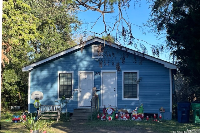 view of bungalow-style house