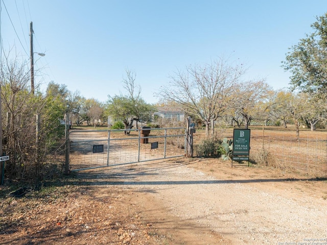 view of gate