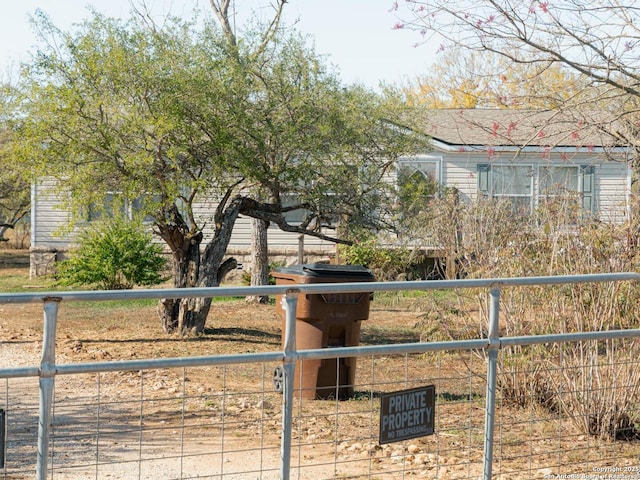 view of gate