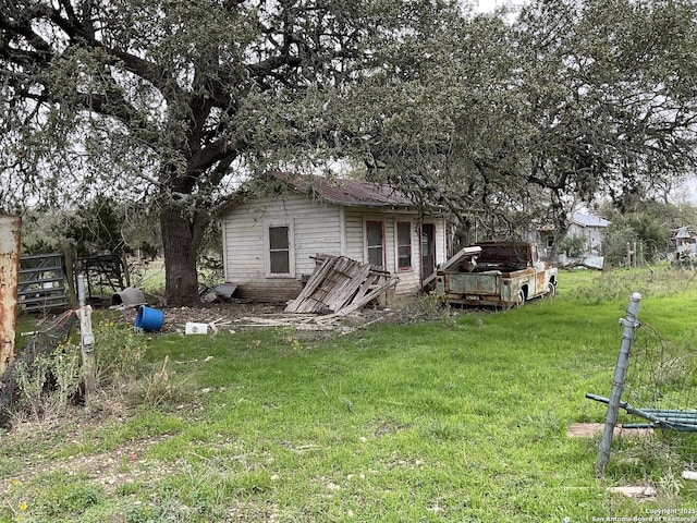 view of rear view of house