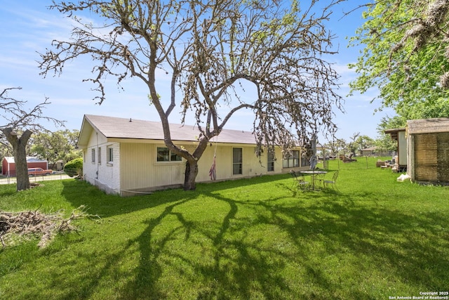 111 Austin Dr S, Boerne, TX 78006 - view of yard with fence