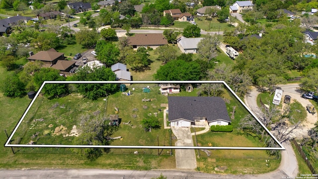 111 Austin Dr S, Boerne, TX 78006 - drone / aerial view featuring a residential view