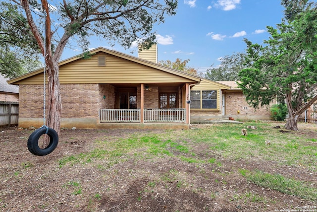 view of ranch-style house