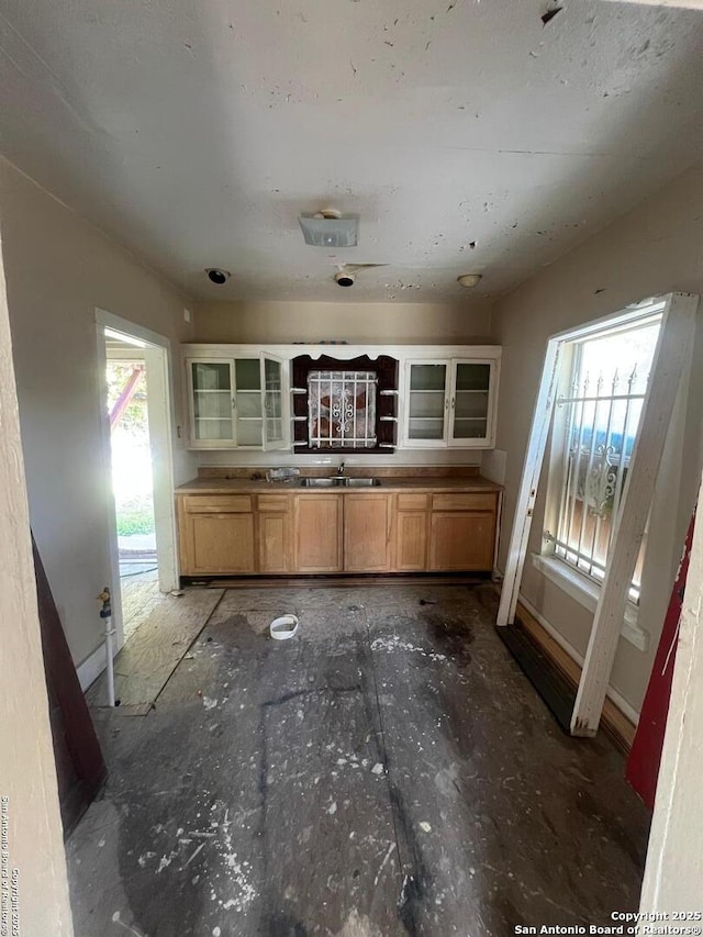 kitchen featuring sink