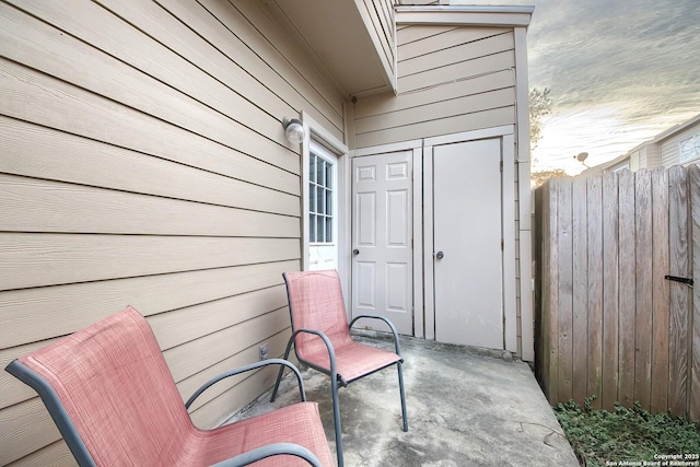 view of patio / terrace