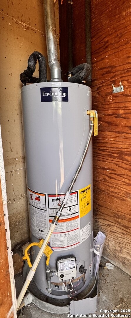 utilities with gas water heater