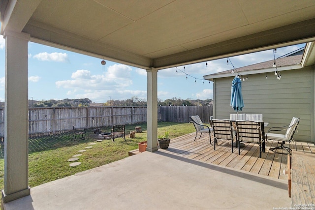 view of patio / terrace