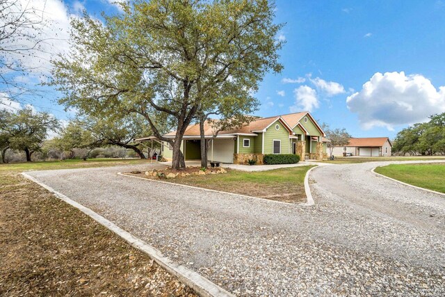 view of ranch-style home