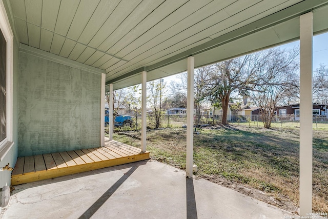 view of patio / terrace