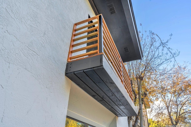 view of storm shelter