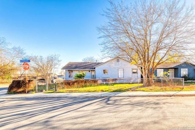 view of ranch-style home