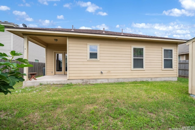 9319 Longmire Trce, San Antonio, TX 78245 - rear view of property featuring a patio area