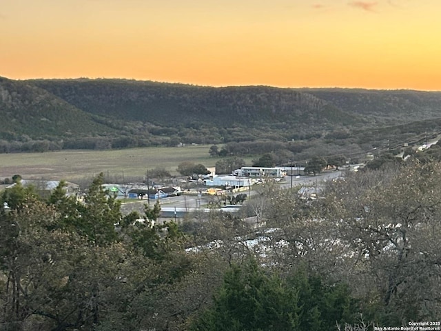 view of mountain feature