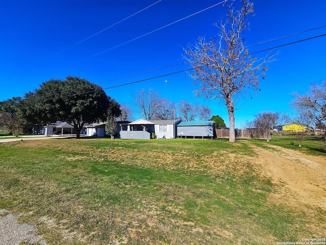 view of yard