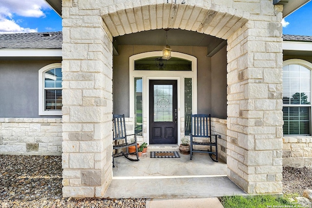 view of property entrance