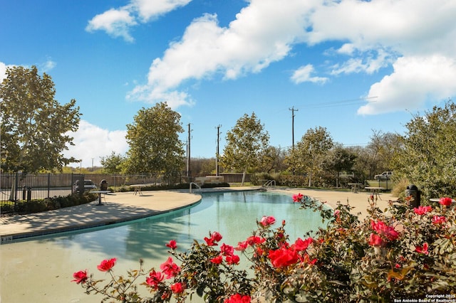 view of swimming pool