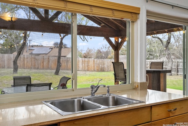 kitchen with sink