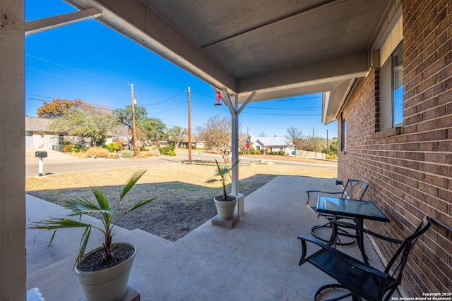 view of patio / terrace