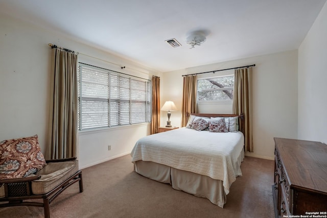 bedroom featuring carpet floors