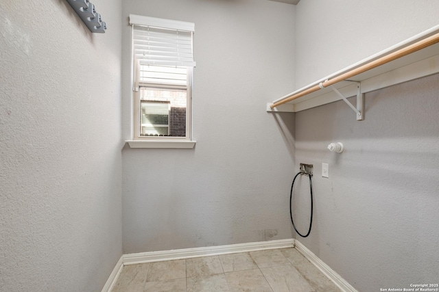 laundry room featuring hookup for a washing machine