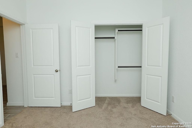 view of closet