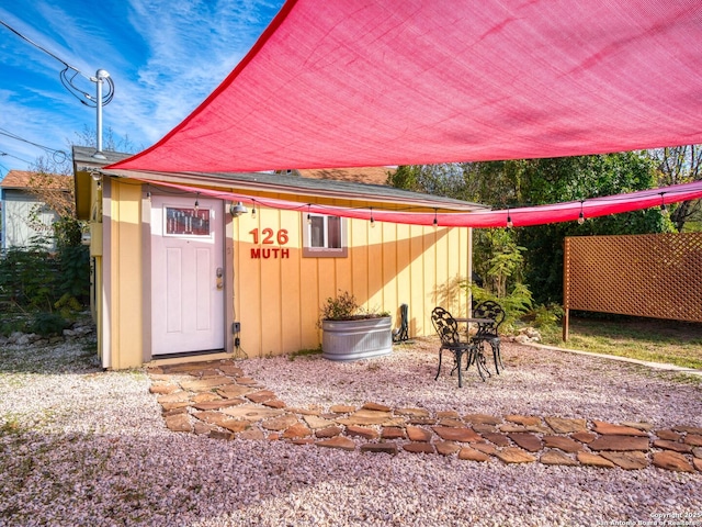 view of patio / terrace