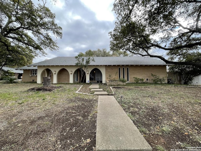 view of ranch-style house