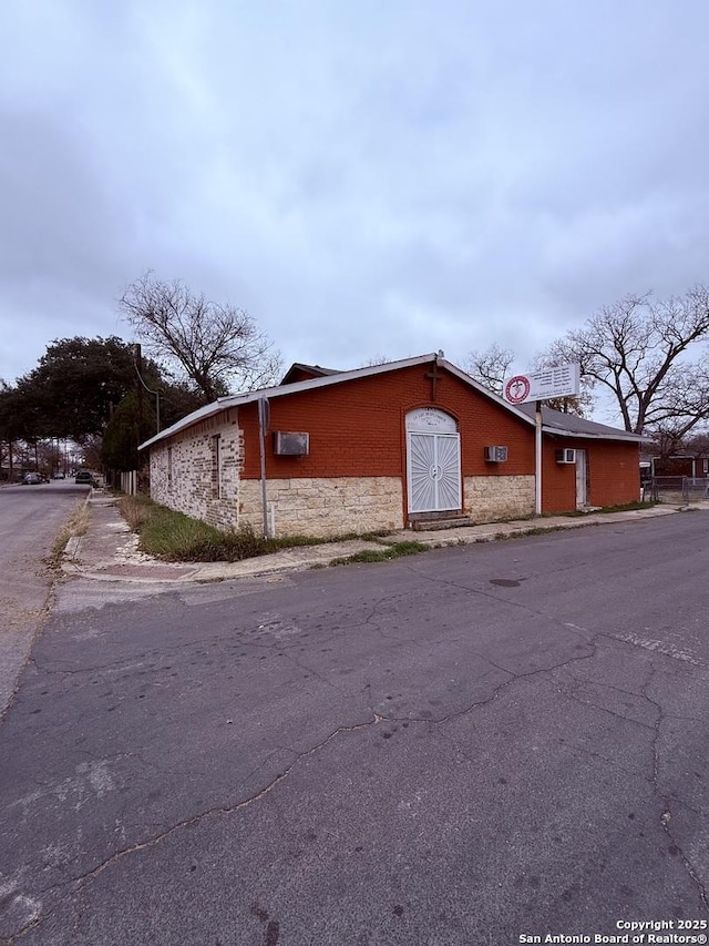 view of side of property