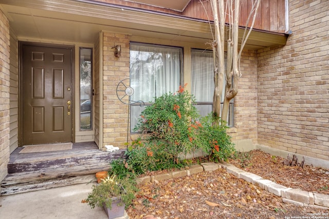 view of property entrance